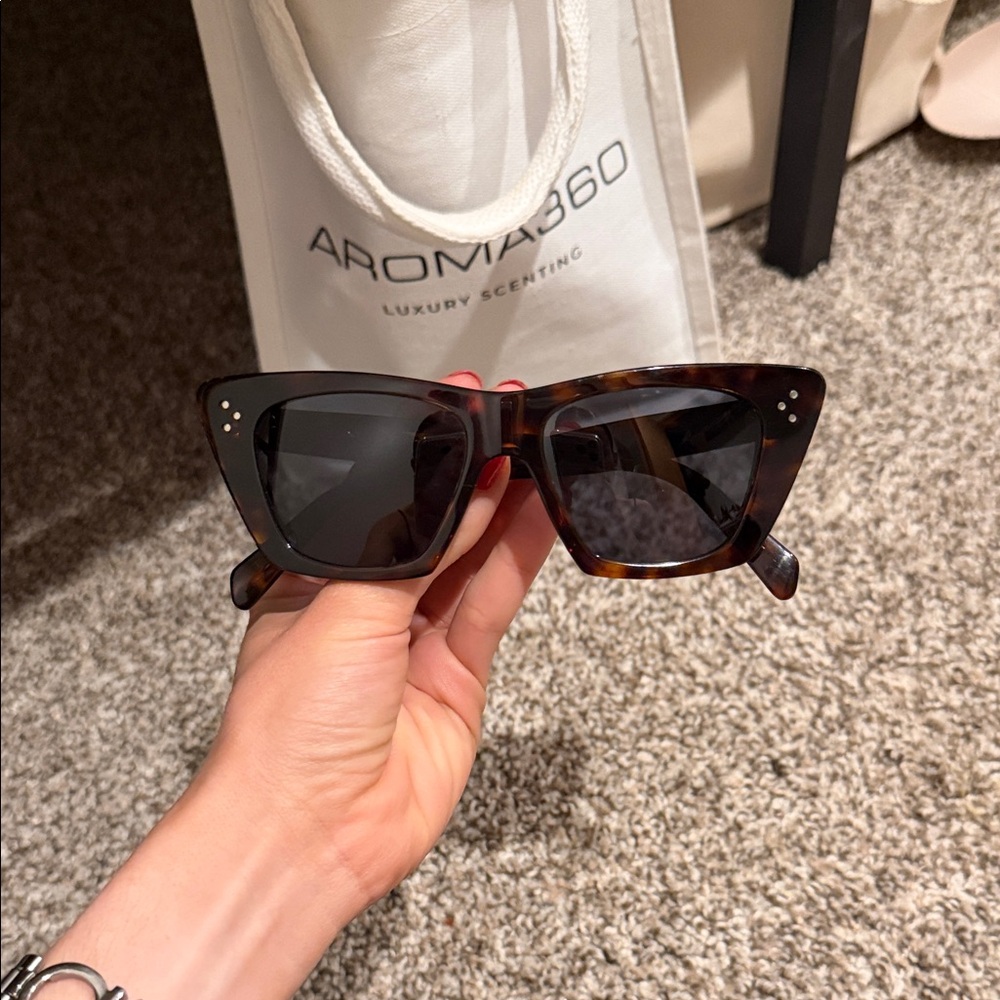 Celine Tortoise Shell Sunglasses